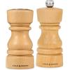 Cole & Mason Set Regalo London con Spargisale e Macinapepe, 130 mm / 5, Faggio Naturale, Meccanismo di Macinazione in Ceramica Affilata