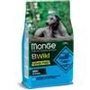 Monge BWild cane all breeds adult acciughe con patate e piselli 12 kg
