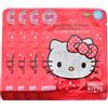 TAKE CARE | Maschera in tessuto idratante Hello Kitty | Idratazione intensa | Adatto a tutte le pelli | Formula morbida | +90% di ingredienti naturali | Vegan | Set di 4
