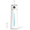 PNTCK Umidificatore Ambiente 8L, Nebbia Fresca Ricarica Dall'Alto Umidificatore Ultrasonico con Telecomando, 80H, Luce Notturna, Timer, Igrostato Smart, Silenzioso per Casa ufficio Bambini Piante
