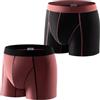 CARER Healthcare Incontinence Pregnancy Carer lotto da 2 boxer per incontinenza da uomo lavabili - 80 ml, biancheria intima morbida e leggera taglio moderno ed elegante assorbimento rapido per perdite urinarie leggere, unita, taglia L
