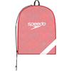 Speedo Borsa a rete unisex per adulti, taglia unica, colore rosso