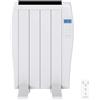 Cecotec Emettitore Termico ReadyWarm 2500 Thermal Black. 12 Elementi e 1800 W, Display LCD, Telecomando a distanza, timer, selezione della temperatura, copertura di 25 m² (4 Moduli, Bianco)