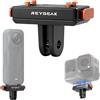 REYGEAK Supporto magnetico a sgancio rapido per Insta360 Ace/Ace Pro/Ace Pro 2/X5, migliore del supporto magnetico originale (1 pezzo)