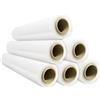 Sidi Global Market Pellicola trasparente per imballaggio, pellicola trasparente, carta pellicola, rotolo di plastica protettiva per mobili, scatole trasloco, plastica copritutto, 50 x 300 m, estensibile - SIDI (6 pezzi