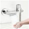 CTDMJ Rubinetto a cascata per vasca con termostato a 2 vie, rubinetto per doccia con pulsante di sicurezza, rubinetto per vasca, miscelatore per doccia, montaggio a parete, per vasca e bagno