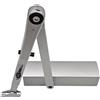 ALIRANTA GEZE TS 2000 V BC Silver - Chiudiporta a due ante fino a 1250 mm di larghezza con aste di bloccaggio on/off e disattivabili 102445 e piastra di montaggio 3 in 1