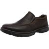 Clarks Mocassini Bradley da Uomo, Pelle Marrone Tamburo, 8.5 UK Wide