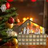Presepe Natale Calendario dell'Avvento Calendario con conto alla rovescia 24