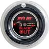 P3 Pro's Pro BlackOut - Corda da tennis nera da 1,28 mm, bobina da 200 m