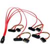 Startech.Com Cavo Mini Sas Scsi Seriale Collegato 50 Cm, da Sff-8087 a 4X Sff-8482