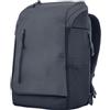 HP Travel, Zaino per Notebook da 15.6", Creato con Materiale Riciclato, Scomparto per Computer e Tablet, Tasche Interne Imbottite, Impermeabile, 25 Litri Espandibili fino a 30, Grigio Scuro