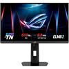 ASUS ROG Strix ACE XG248QSG, Monitor Gaming da 24,1 FHD Super TN (1920 x 1080), 0,1ms Response Time, 610Hz, ELMB 2, VRR, DisplayHDR 400, HDMI 2.1 e DisplayPort, DisplayWidget Center, Nero