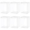 BENECREAT 10 Scatola Portaconfetti Trasparente da 10x10x15 cm, Confezione Regalo in Plastica per Caramelle, Cioccolato e Dessert, Dolcetti per La Festa del Shower, Confezione Regalo San Valentin
