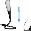 QEEROYO LED Luce USB Dimmerabile, Lampada LED USB Flessibile, Lampada LED USB per Tastiera Laptop Libro Computer Letto