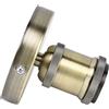 ViaGasaFamido Portalampada Vintage da Soffitto E26 E27, Ottone Antico, Alluminio e Ferro, 85mm Altezza, Stile Classico, Facile Installazione