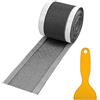 Vueinrg Drena Capelli Cattura Adesivi a Rete, Set di Filtri di Scarico, Monouso Filtro Doccia Capelli, Adesivi per Filtri per Lavello con Spatola di Plastica per Bagno Vasca Cucina Doccia