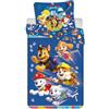 BrandMac Paw Patrol Copripiumino Singolo 140x200 + Federa 65x65 Everest Stella Chase