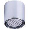 Cornat TECWS500 M16 x 1 guarnizione interna per filettatura adatta per raccordi standard, ugello miscelatore aeratore in ottone argento, 70% risparmio idrico, 1 pezzo