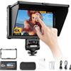 VILTROX DC-X3 Camera Field Monitor Touch Screen 4K HDMI DSLR Monitor per Sony Canon Nikon 6 pollici Field Monitor con Parasole Cappuccio Batteria Custodia