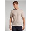 Intimissimi T-shirt In 100% Lino Soft Beige