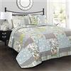 Lush Decor Set copripiumino, blu, king size