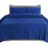 Elegant Comfort Set di lenzuola in 100% flanella di cotone turco, morbide, 4 pezzi, lenzuolo con angoli profondi, ultra morbide, calde e anti-pelucchi, per letto king size, colore: blu reale