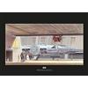Komar Star Wars Classic RMQ Mos Eisley Hangar - Dimensioni: 70 x 50 cm - Comar - Stampa artistica da parete (senza cornice)