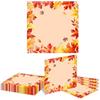 Kotkiddy 20 Pezzi Tovaglioli Decorativi Foglie Autunnali, Tovaglioli Usa e Getta con Motivi di Foglie d'Acero, per Feste di Compleanno Autunnali e Uso Quotidiano, 2 strati 33 cm