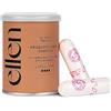 ellen® Tamponi probiotici Super, 8 pezzi, tamponi arricchiti con probiotici, cura delicata per la salute vaginale, confezione risparmio