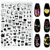 RUNRAYAY Stamping per unghie con fiocco, stampi per nail art con fiocco, stampi per nail art per manicure e centri estetici