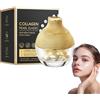 Boxiatil Crema Viso Anti Invecchiamento, Crema per Gli Occhi Contro Le Rughe, Efficace Crema Al Collagene Ad Alto Dosaggio per Il Viso Con Polvere Di Perle