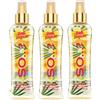 SO...? So…? Summer Escapes Womens Bali Breeze Body Mist Fragrance Spray 200ml Bundle (Pack of 3)