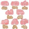Honicemar Set di Formine per Biscotti a Forma di Veicolo 3D Tagliabiscotti Plastica Stampi, Forme Biscotto per Trasporto Auto 8 Pezzi Formine Biscotti per Decorare Biscotto Dolci Torta