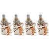 Musiclily Pro A250K Potenziometro Push-Pull Metrico Solid Shaft 9,5mm 4pz