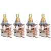 Musiclily Pro Metrica B250K Potenziometro Push-Pull Split Shaft 4 Pezzi