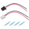 GNXfixt 2x Connettori Spina Cavo Resistenza Riscaldamento per Mito Berlingo C4 Picasso Jumpy Doblo Grande Punto Linea 500 Panda 2 Corsa D Partner 2 Expert 6441.CE (Diametro: 2,5 mm, Copertura: 3,8 mm)