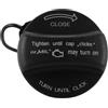 Alide Tappo del serbatoio del carburante, tappo del serbatoio del carburante, adatto per BMW Serie 1, 2, 3, 5, 6, 7 16117222391