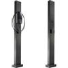 HEYOUTH Supporto Universale per Wallbox e Palo di Montaggio, Base Stabile per Stazione di Ricarica e Auto Elettriche, Compatibile con la Maggior parte dei Modelli, Facile Installazione a Parete e a Terra, Cos