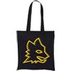 AS Roma Shopper Lupa in Cotone 180gr - Nero