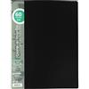Grafoplás 98141310 Élite Cartelline con Buste, 60 Copertine Semirigide, Nero, A4