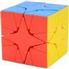 Bukefuno MoYu MeiLong Polaris Speed Cubo Magico (57 mm) Puzzle Stickerless MeiLong Polaris Cubi Classi Puzzle Speed Cube Giocattolo