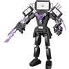 Gensly 365Pcs Ski-bi-di Giocattoli da costruzione, Gioco della toilette Titan TV Man Figure, per ragazzi ragazze, Regali Decorazioni da collezione