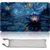 MilkPlaymat MTG - Tappetino da gioco XXL (60 x 35 cm), design fantastico ad alta risoluzione, tappetino in gomma antiscivolo per TCG/CCG/MTG (No Zone, MTG50-6)