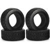 KINGCOO 1/10 Pneumatici per auto RC stradali, 4 pezzi di pneumatici in gomma per auto RC con inserti in schiuma per auto RC 1:10 On Road Runflating Touring Racing per Tamiya HSP HPI Kyosho (M-68mm)