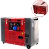 GeoTech Pro GeoTech-Pro DGP8500SE-3 - Generatore di corrente silenziato carrelalto con AVR 6 kW - Continua 5.5 kW Full-Power + ATS Monofase
