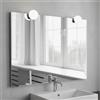 Lampada LED da Specchio Rotonda 3W IP54 - Da cornice o filo lucido Colore Bianco Naturale 4.000K