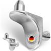 NIMA PARTS Supporto per pavimento, 20 pezzi, made in Germany, supporto per mensole (20, argento)