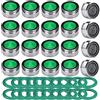 Gebildet 20pcs Rompigetto Aeratore Rubinetto M24 Filtro Rubinetto da Cucina,Risparmio Idrico