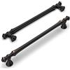 Amerdeco 6 Pezzi Maniglie per Mobili da Cucina Foro 192mm, Bronzo oliato, in Lega di Zinco, per Armadietti e Cassetti UK0017